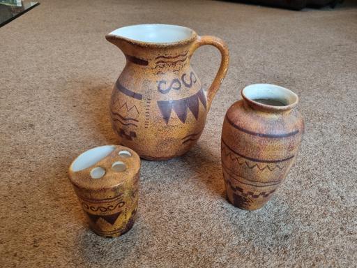 Buy & Sell Belmont Sutton - Photos for Jeff Banks bathroom ceramic 3 piece set acces