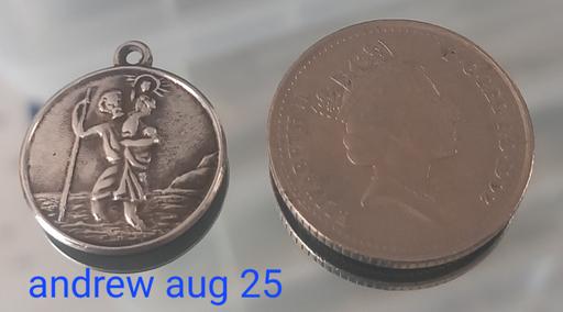 Buy & Sell Thatto Heath Saint Helens - Photos for Vintage sterling silver st christ pendant
