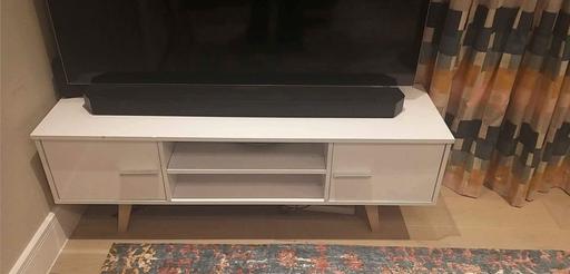 Buy & Sell West Norwood South East London - Photos for TV Stand white/ pink