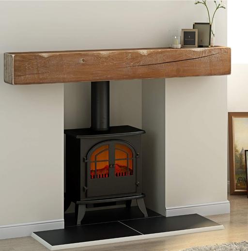 Buy & Sell Camp Hill Birmingham - Photos for Solid Oak Beam Floating Frame Cover Mantle Pi