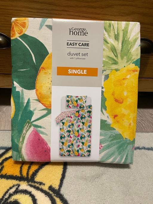 Buy & Sell Heyrod Tameside - Photos for Asda George Home, Tropical Duvet Set