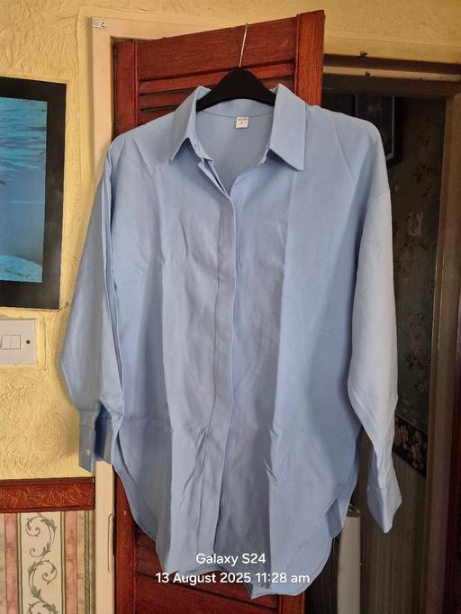 Buy & Sell Quinton Birmingham - Photos for Warmy oversized Lapel Button Shirt Dress