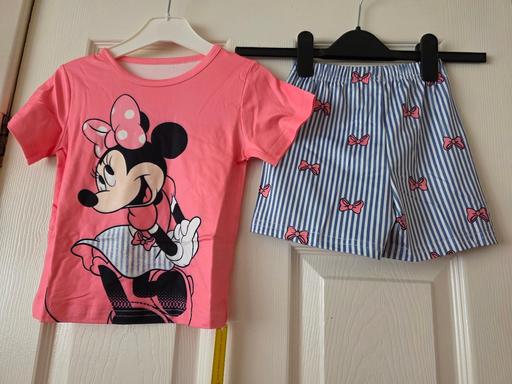 Buy & Sell Blackpool Town Centre Blackpool - Photos for Minnie Mouse short pj set age 6 years NEW