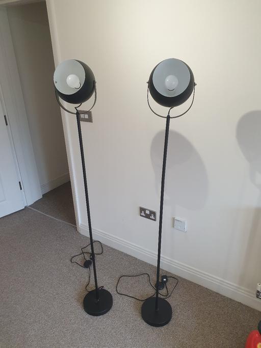 Buy & Sell Ruislip Hillingdon - Photos for Floor Lamp - Set of 2 - Black | All metal