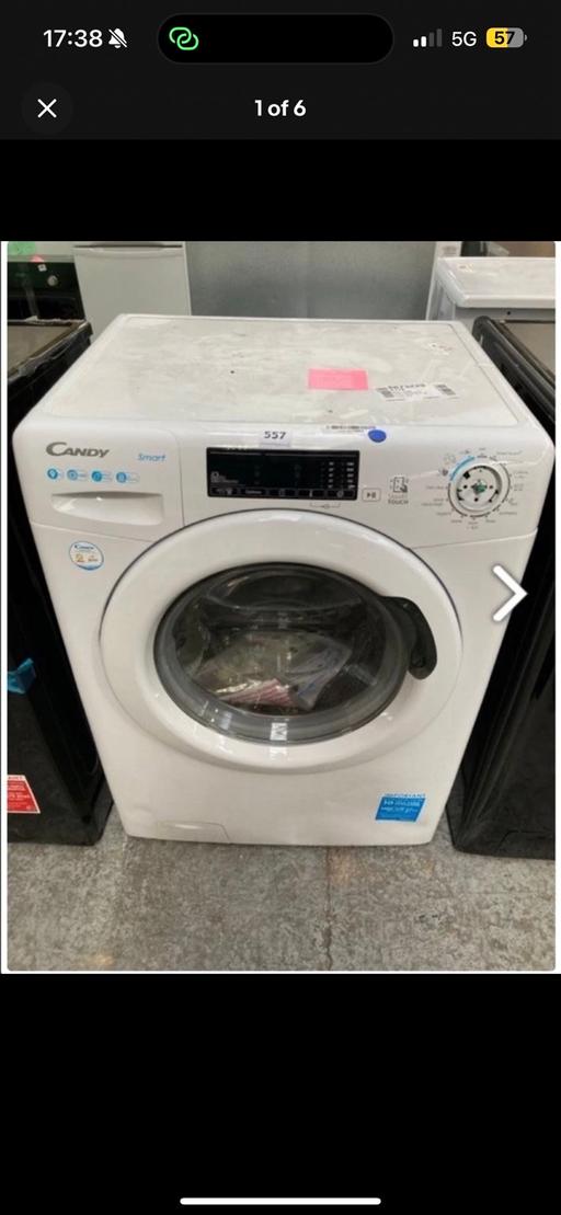 Buy & Sell Wembley Brent - Photos for Candy Smart 9kg 1400rpm Washing Machine-White