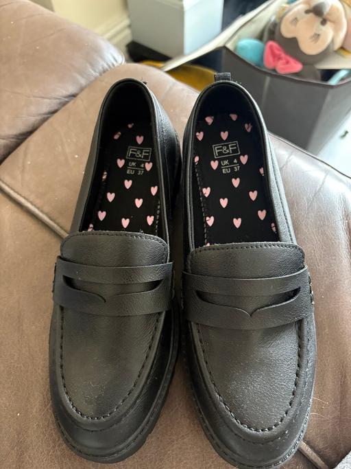 Buy & Sell Page Moss Knowsley - Photos for Black slip on school shoes size 4 girls