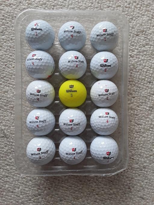 Buy & Sell Ellesmere Port Cheshire West and Chester - Photos for 15 x Wilson staff golf balls 