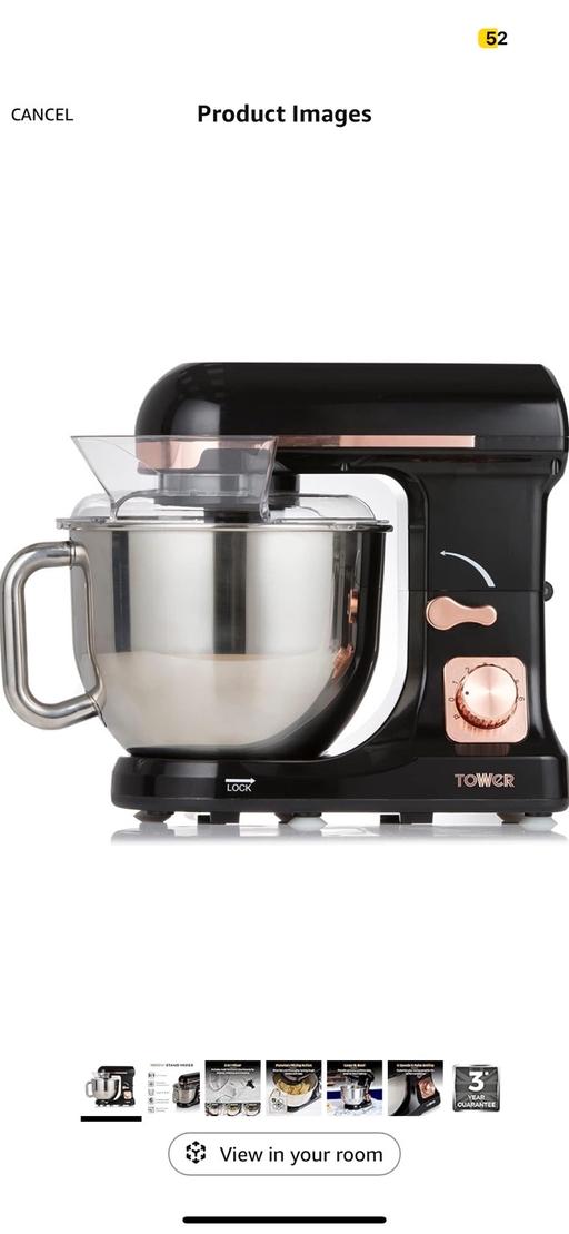 Buy & Sell Wembley Brent - Photos for Tower T12033RG 5L Stand Mixer RoseGold