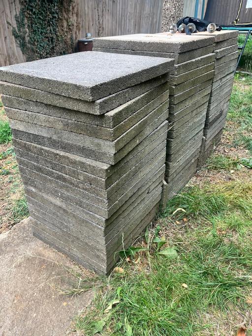 Buy & Sell Kings Heath Industrial Estate West Northamptonshire - Photos for 60 X concrete slabs 17 half inch