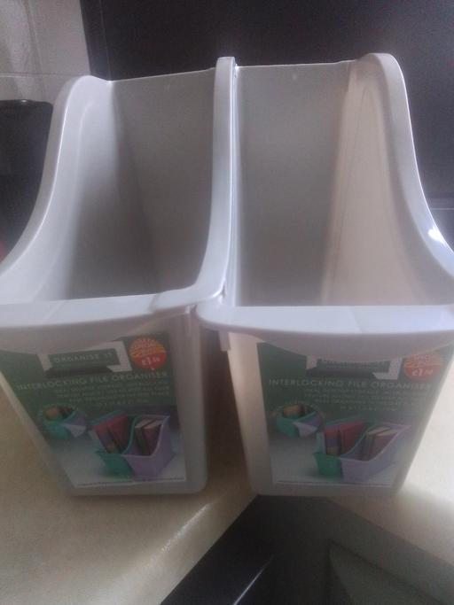 Buy & Sell Streetly Walsall - Photos for TWO BRAND NEW INTERLOCKING FILE ORGANIZER