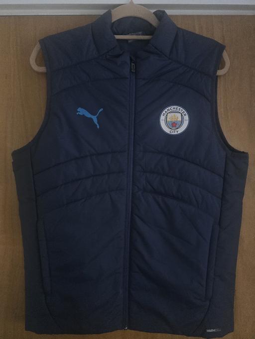 Buy & Sell Deansgate Manchester - Photos for Manchester City Puma Padded Gilet Jacket