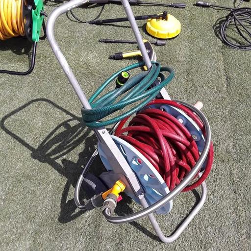 Buy & Sell Saint Pauls Trading Estate Tameside - Photos for 60ft red hose on winding handle reel