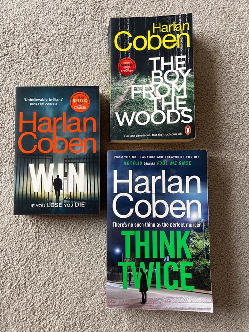 Buy & Sell Yapton Arun - Photos for 3 Harlan Coben books.