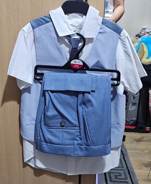 Buy & Sell Walworth South East London - Photos for Boys 4 pieces light blue elegant suit 8-9 Y