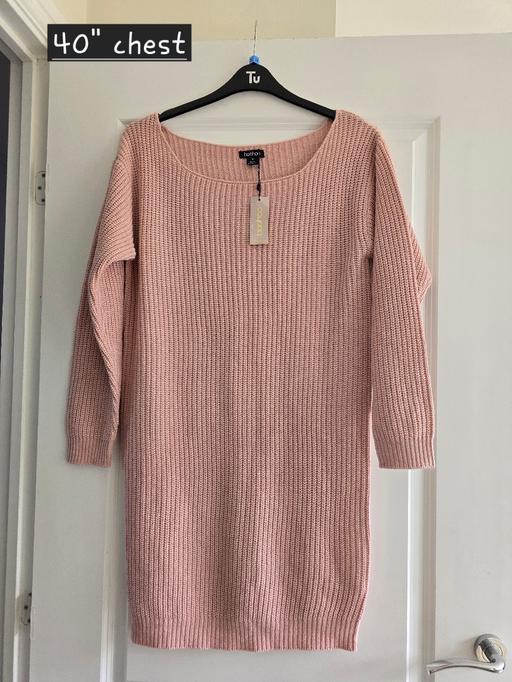 Buy & Sell Tividale Sandwell - Photos for boohoo pink jumper dress - bnwt