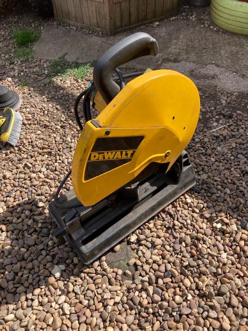 Buy & Sell Carcroft Doncaster - Photos for Dewalt metal chop saw 110v