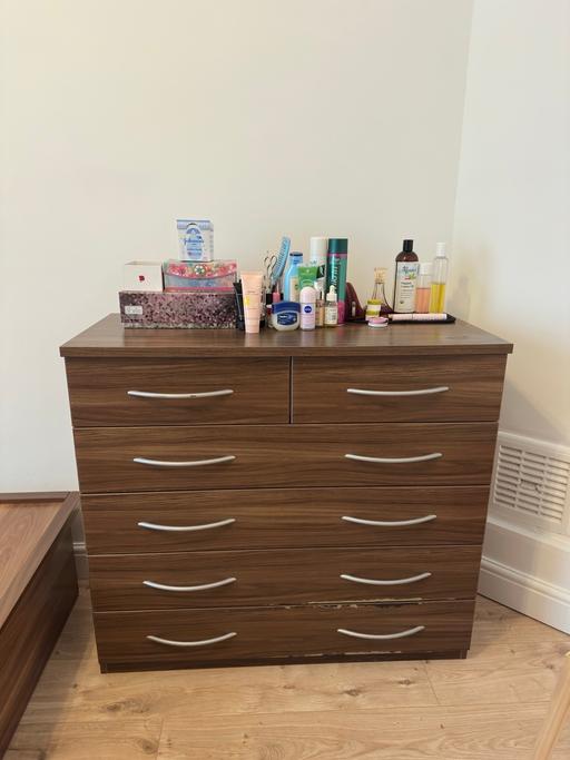 Buy & Sell Tulse Hill South East London - Photos for Dark Oak Wood Chests of Drawers