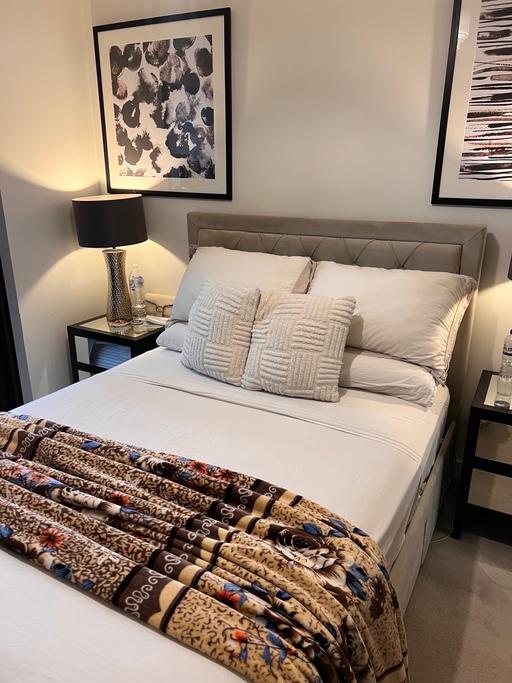 Buy & Sell Kennington South East London - Photos for Double Bed Frame with 4 drawers