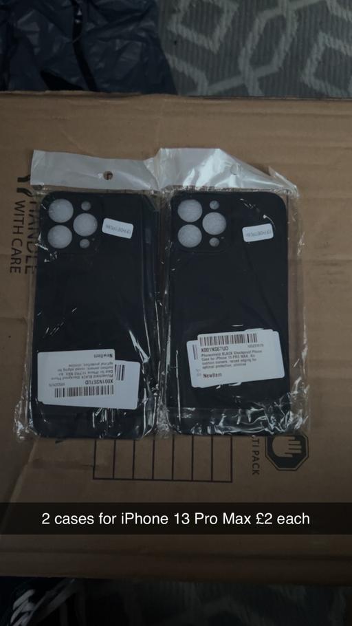Buy & Sell Darlaston Walsall - Photos for 2 black cases for iPhone 13 Pro Max