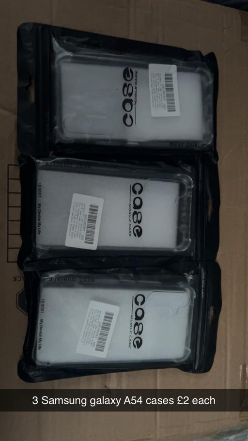 Buy & Sell Darlaston Walsall - Photos for 3 Samsung Galaxy A54 cases