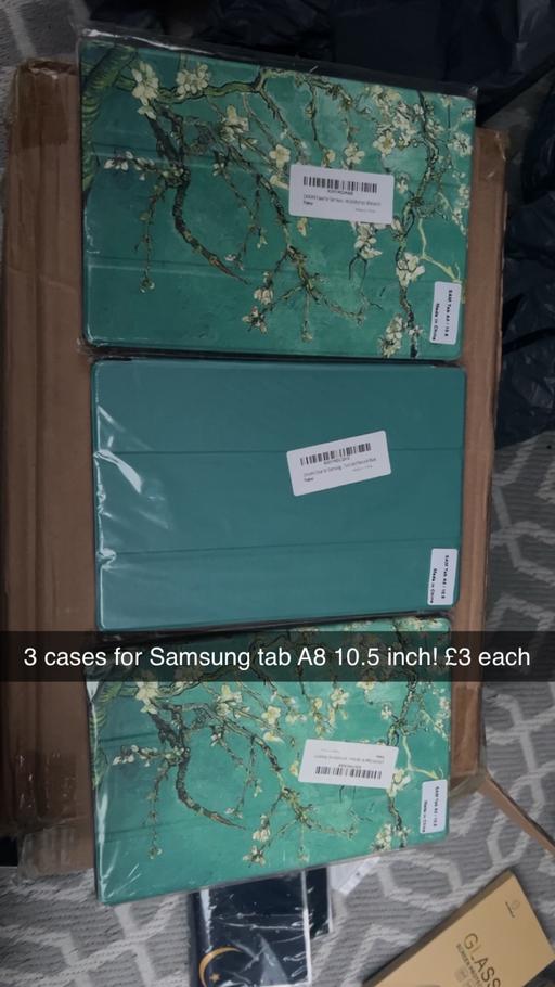 Buy & Sell Darlaston Walsall - Photos for 3 cases for Samsung tab A8 10.5 inch