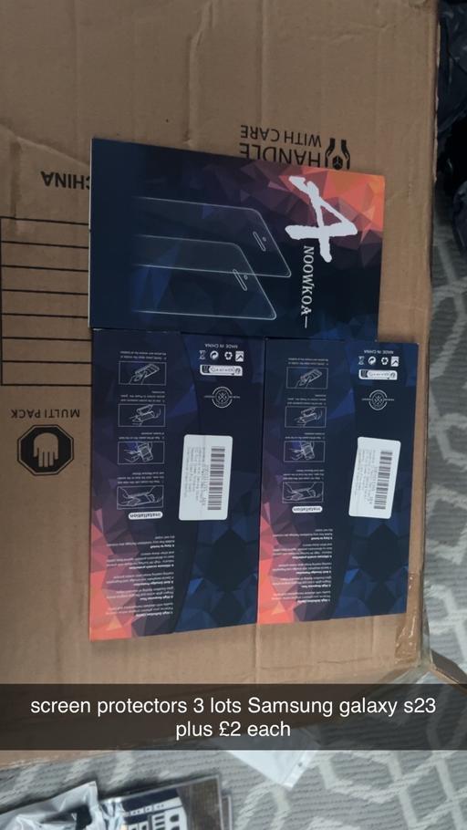 Buy & Sell Darlaston Walsall - Photos for Samsung Galaxy s23 plus screen protectors