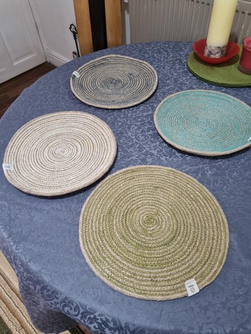 Buy & Sell Bournville Birmingham - Photos for 4 x Jute Style Table mats VINTAGE