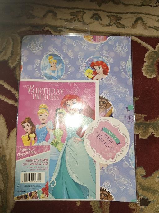 Buy & Sell Ettingshall Park Wolverhampton - Photos for New Disney Princess Wrapping paper & Card
