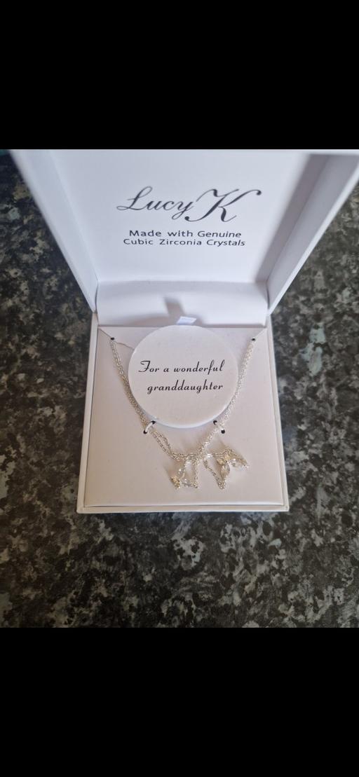 Buy & Sell Aylestone Leicester - Photos for brand new necklace with genuine cubic zirconi