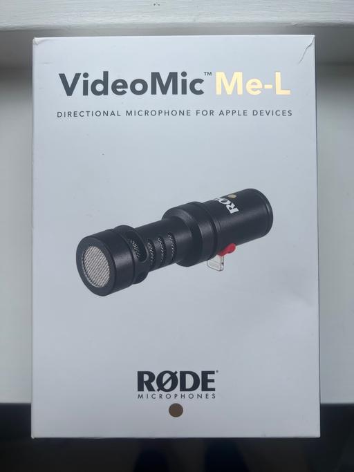 Buy & Sell Wandsworth Road South West London - Photos for RODE VIDEOMIC ME-L MICROPHONE IOS