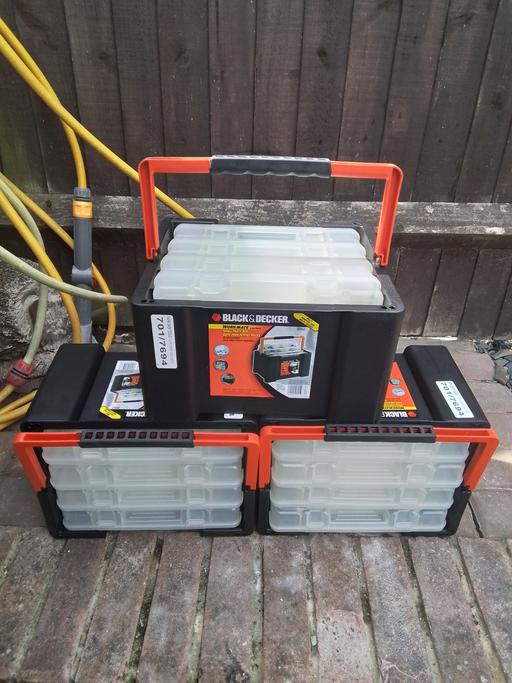 Buy & Sell Allhallows Medway - Kent - Photos for Black & decker organiser's