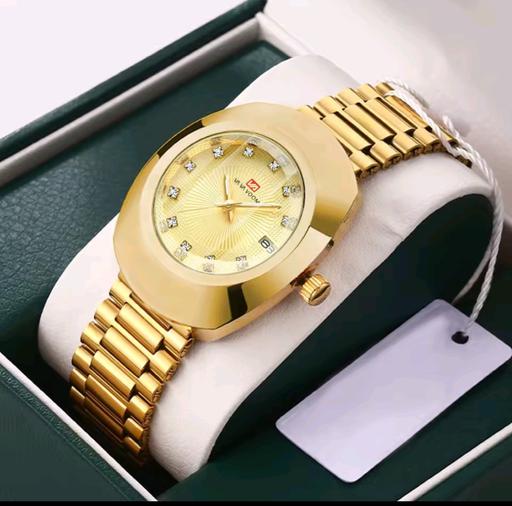 Buy & Sell Margate Thanet - Photos for Luxury Men’s Oval Quartz Watch – Gold/Black,