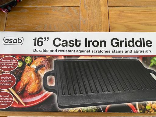 Buy & Sell Dorridge Solihull - Photos for Cast iron griddle. Still in box