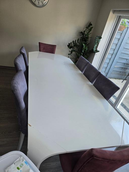 Buy & Sell Waltham Forest East London - Photos for dining table and 8 chairs