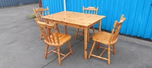 Buy & Sell Cheslyn Hay South Staffordshire - Photos for Pine Dining Table and Chairs