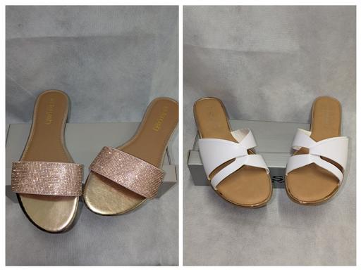 Buy & Sell Netherton Dudley - Photos for 2 x New size 7 sliders/sandals