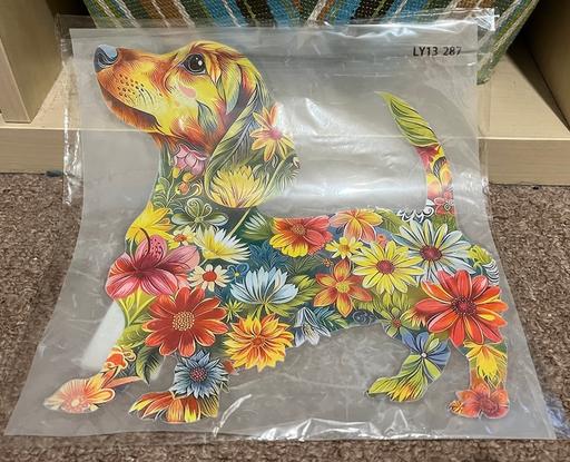 Buy & Sell Houghton Le Spring Sunderland - Photos for Iron On - Flower Dog Transfer