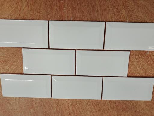 Buy & Sell Great Barr Birmingham - Photos for Bisel Blanco beveled wall tiles