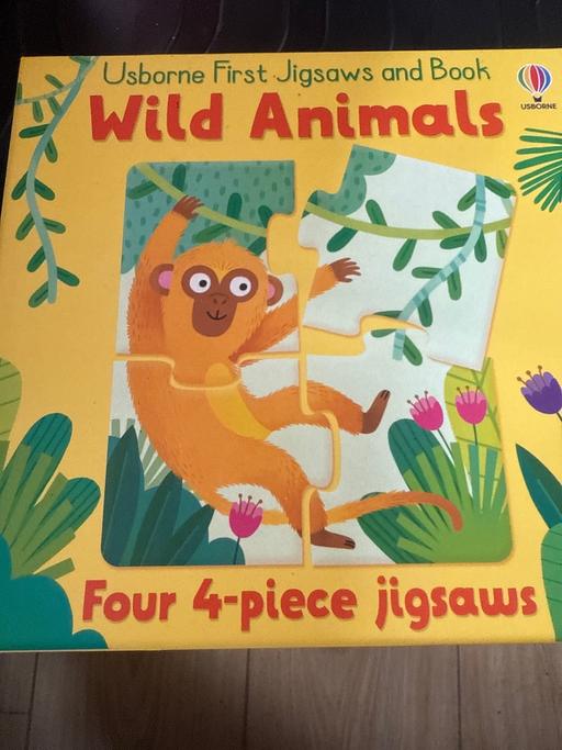 Buy & Sell Byram North Yorkshire - Photos for First jigsaws and book wild animals