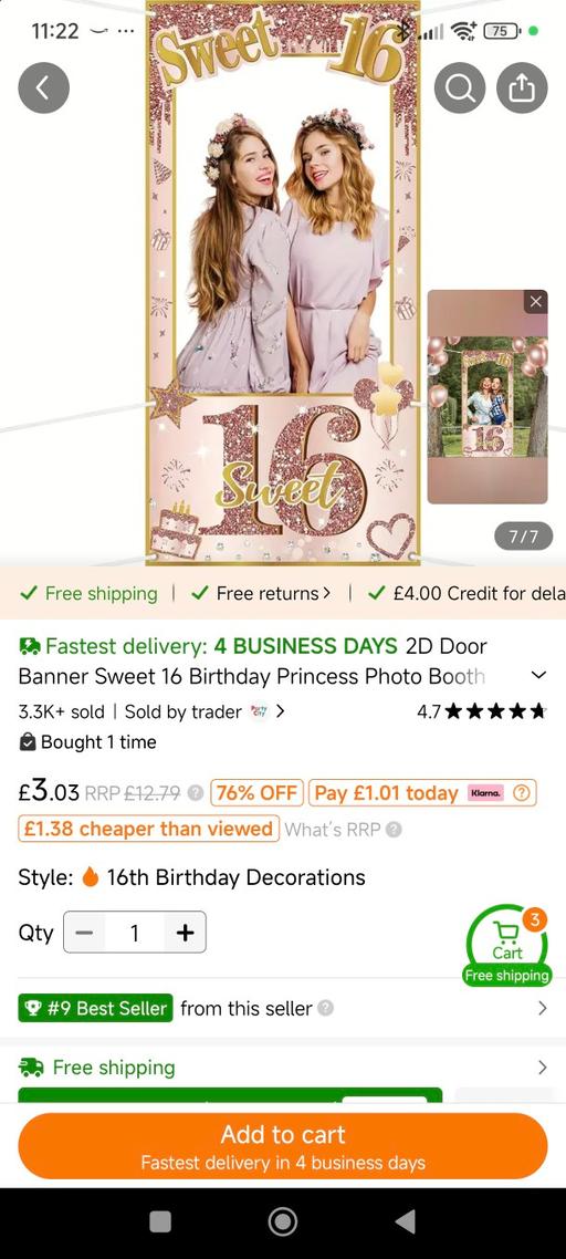 Buy & Sell Chelmsley Wood Solihull - Photos for girls 16th birthday decorations