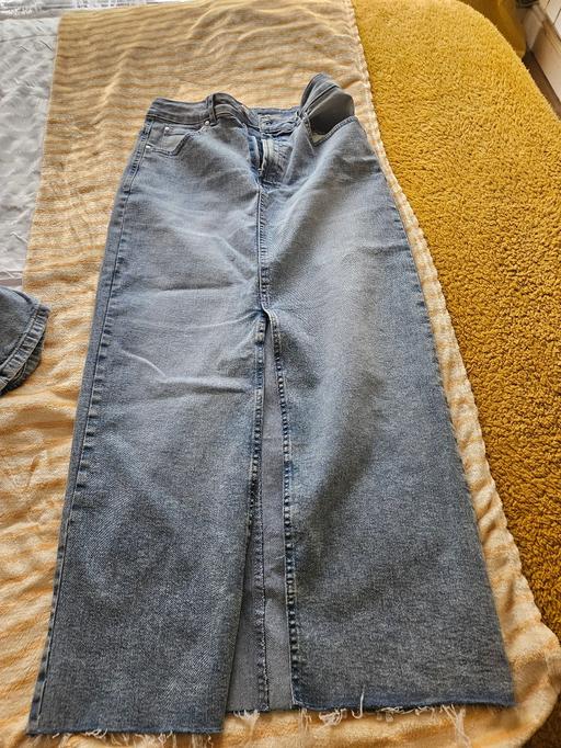 Buy & Sell Netherton Dudley - Photos for long denim skirt with split up front