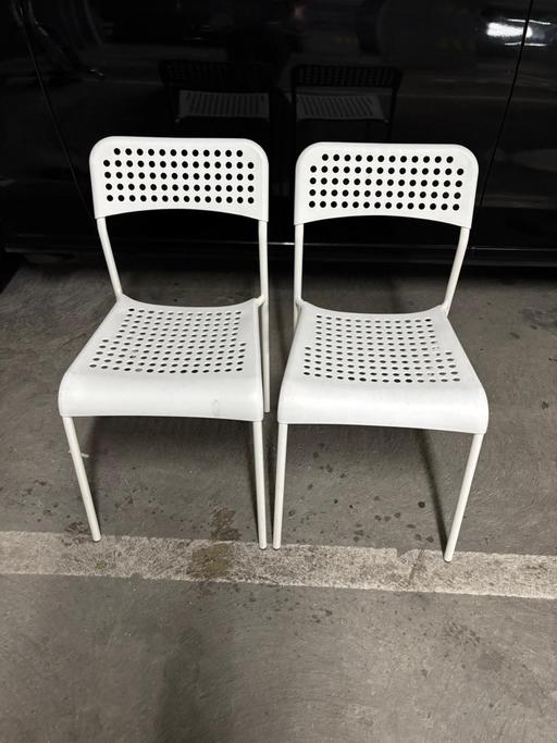 Buy & Sell Barnet Gate North London - Photos for Two white chairs