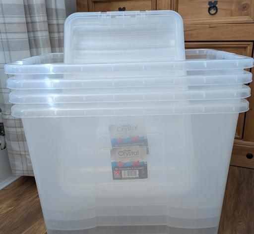 Buy & Sell Stoneycroft Liverpool - Photos for 4 x 80L storage boxes