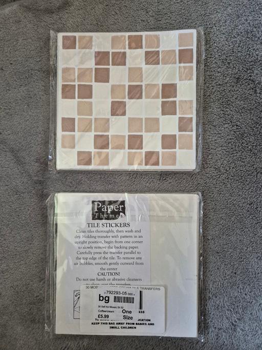 Buy & Sell Crumpsall Manchester - Photos for new 2 X 30pk Self Adhesive Tile Stickers