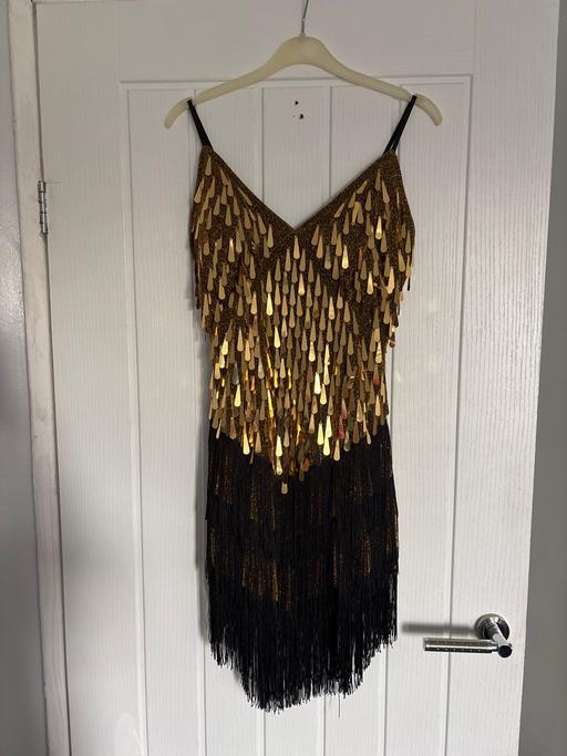 Buy & Sell Knowsley Industrial Park Knowsley - Photos for Beautiful gold and black dress with sequins