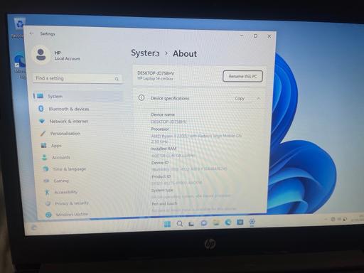 Buy & Sell Newbury Park East London - Photos for HP Amd Ryzen Laptop Windows 11