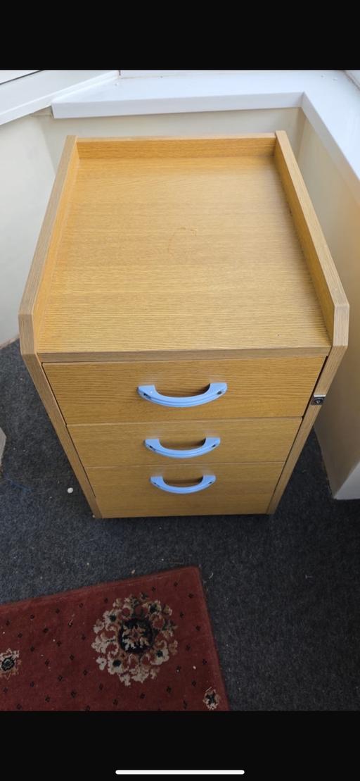 Buy & Sell Birmingham Sandwell - Photos for Wooden filing cabinet with drawers
