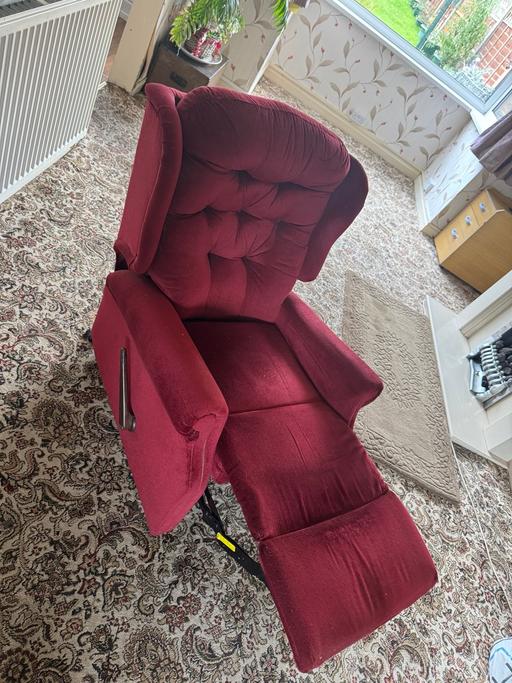 Buy & Sell Great Barr Birmingham - Photos for Upright armchair with recline leg foot rest