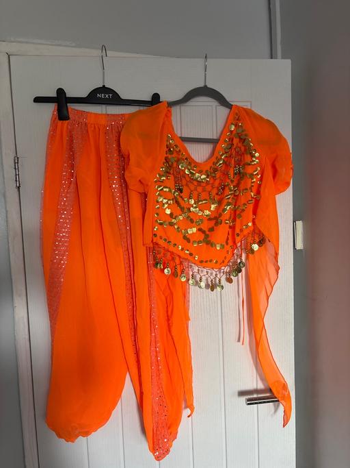 Buy & Sell Knowsley Industrial Park Knowsley - Photos for Orange 4 piece belly dancing outfit