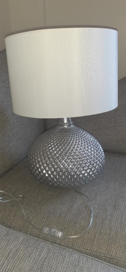 Buy & Sell Harborne Birmingham - Photos for NEXT Chrome Glamour Dual Large Table Lamp